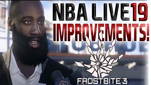 NBA Live 19 Frostbite Engine Debut